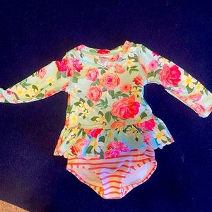 Rufflebutts 2 piece swimsuit size 12-18 months